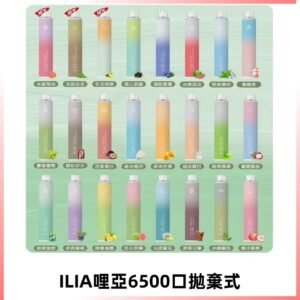ILIA BAR 4 哩啞一次性拋棄式電子煙|6500口大容量
